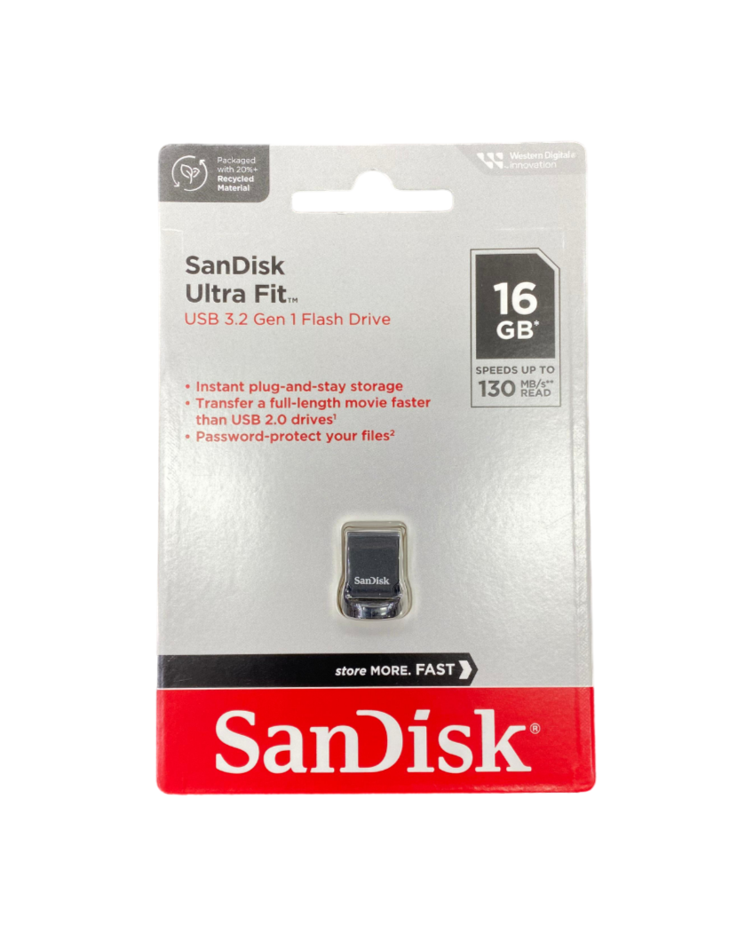 Pendrive SanDisk Ultra Fit 16GB 3.2